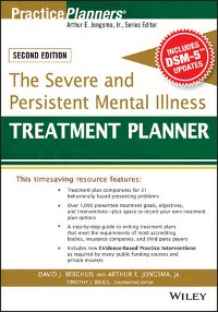 Cover The Severe and Persistent Mental Illness Treatment Planner