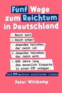 Cover Fünf Wege zum Reichtum in Deutschland