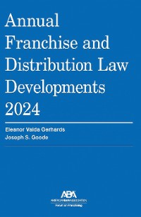 Cover Annual Franchise and Distribution Law Developments 2024