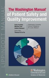 Cover Washington Manual of Patient Safety and Quality Improvement