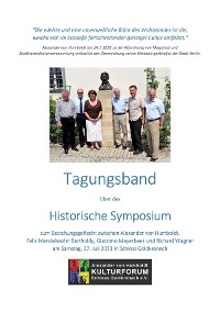 Cover Tagungsband über das Historische Symposium