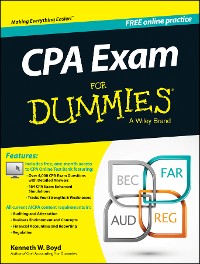 Cover CPA Exam For Dummies with Online Practice
