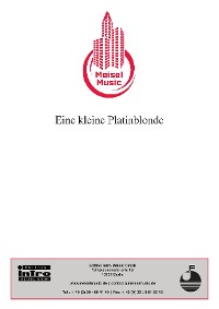 Cover Eine kleine Platinblonde