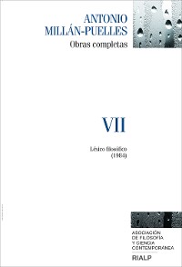 Cover Millán-Puelles. VII. Obras completas