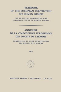 Cover Yearbook of the European Convention on Human Rights / Annuaire de la Convention Europeenne des Droits de l'Homme