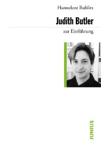 Cover Judith Butler zur Einführung
