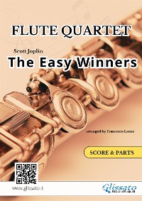 Cover "The Easy Winners" for Flute Quartet (score & parts)