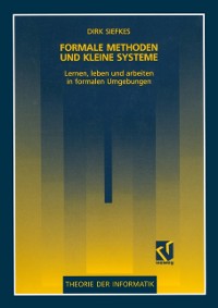 Cover Formale Methoden und kleine Systeme