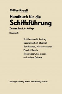 Cover Handbuch für die Schiffsführung
