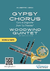 Cover Woodwind Quintet Sheet Music "Gypsy Chorus" score & parts