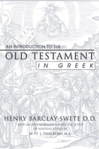 Cover Introduction to the Old Testament in Greek