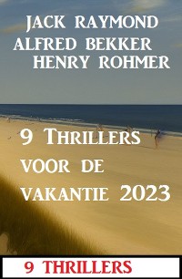 Cover 9 Thrillers voor de vakantie 2023