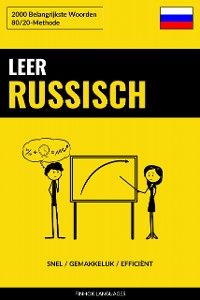 Cover Leer Russisch - Snel / Gemakkelijk / Efficiënt