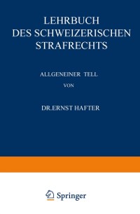 Cover Lehrbuch des Schweizerischen Strafrechts