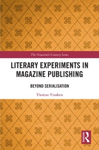 Cover Literary Experiments in Magazine Publishing