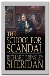 Cover The School for Scandal