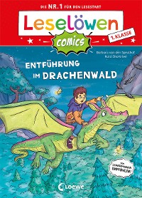 Cover Leselöwen Comics 1. Klasse - Entführung im Drachenwald