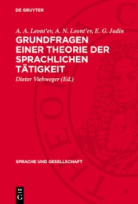 Cover Grundfragen einer Theorie der sprachlichen Tätigkeit