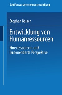 Cover Entwicklung von Humanressourcen