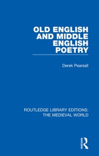 Cover Old English and Middle English Poetry