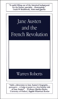 Cover Jane Austen and the French Revolution