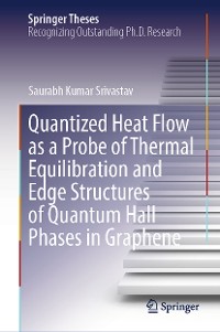 Cover Quantized Heat Flow as a Probe of Thermal Equilibration and Edge Structures of Quantum Hall Phases in Graphene