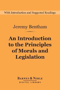 Cover An Introduction to the Principles of Morals and Legislation (Barnes & Noble Digital Library)