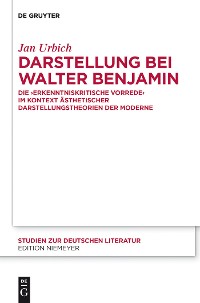 Cover Darstellung bei Walter Benjamin