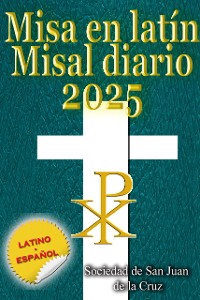 Cover Misa en latín Misal diario 2025 latino-español, en orden, todos los días