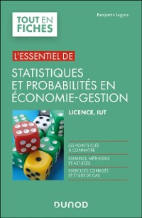 Cover L'essentiel des Statistiques et probabilites en economie-gestion - 2 ed.