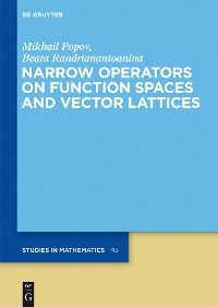 Cover Narrow Operators on Function Spaces and Vector Lattices