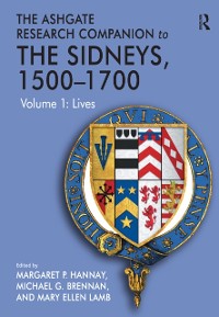 Cover The Ashgate Research Companion to The Sidneys, 1500-1700