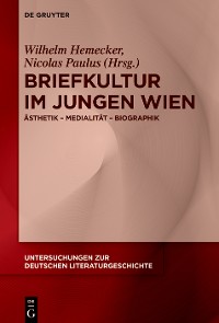 Cover Briefkultur im Jungen Wien