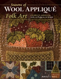 Cover Seasons of Wool Applique Folk Art