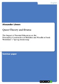 Cover Queer Theory and Drama