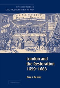 Cover London and the Restoration, 1659-1683