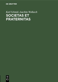 Cover Societas et Fraternitas