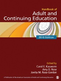Cover Handbook of Adult and Continuing Education