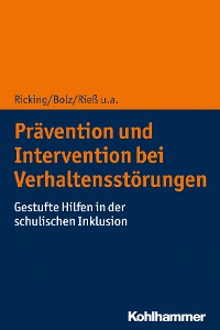 Cover Prävention und Intervention bei Verhaltensstörungen