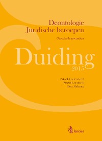 Cover Duiding Deontologie Juridische beroepen: Gerechtsdeurwaarders