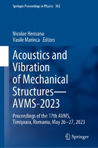 Cover Acoustics and Vibration of Mechanical Structures—AVMS-2023