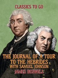 Cover Journal of a Tour to the Hebrides with Samuel Johnson