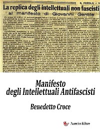 Cover Manifesto degli intellettuali antifascisti