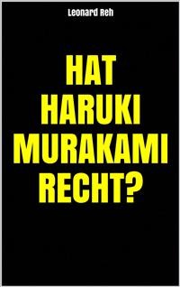 Cover Hat Haruki Murakami recht? 