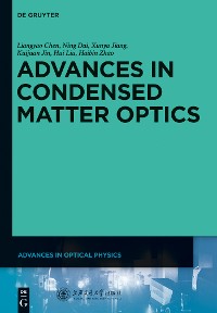 Cover Advances in Condensed Matter Optics