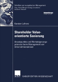Cover Shareholder Value-orientierte Sanierung