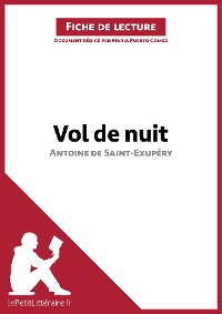 Cover Vol de nuit d'Antoine de Saint-Exupéry (Fiche de lecture)