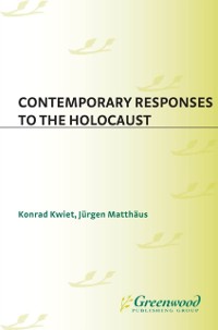 Cover Contemporary Responses to the Holocaust