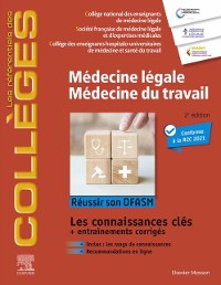 Cover Médecine légale - Médecine du travail