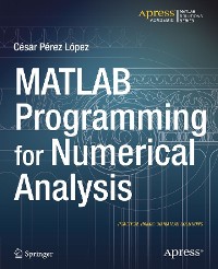 Cover MATLAB Programming for Numerical Analysis